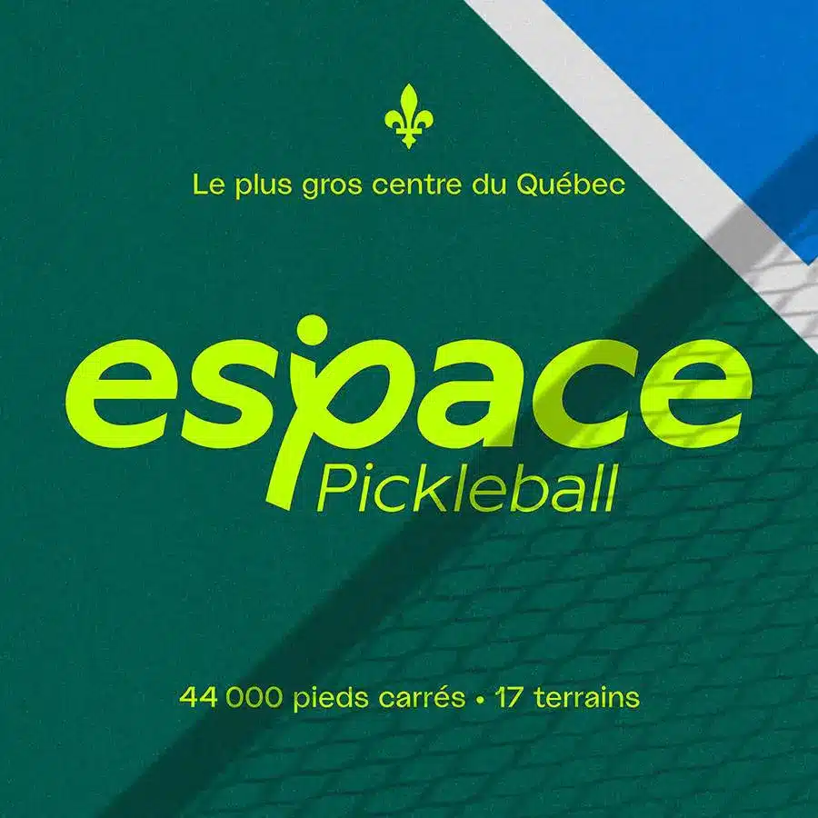 Ouverture d’espace Pickleball : le plus grand centre dédié à ce sport au Canada